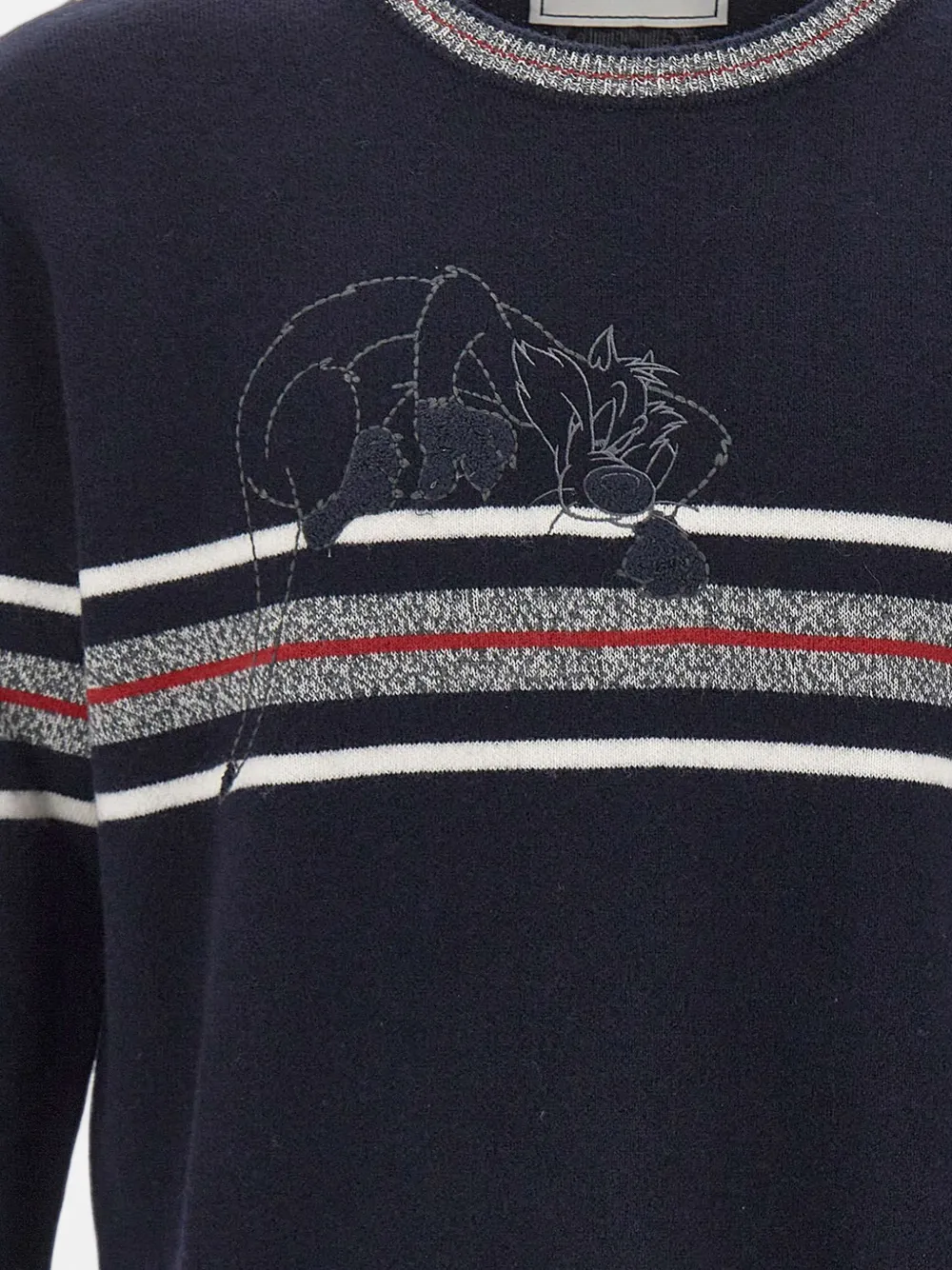 Iceberg Sylvester the Cat striped knit Blauw