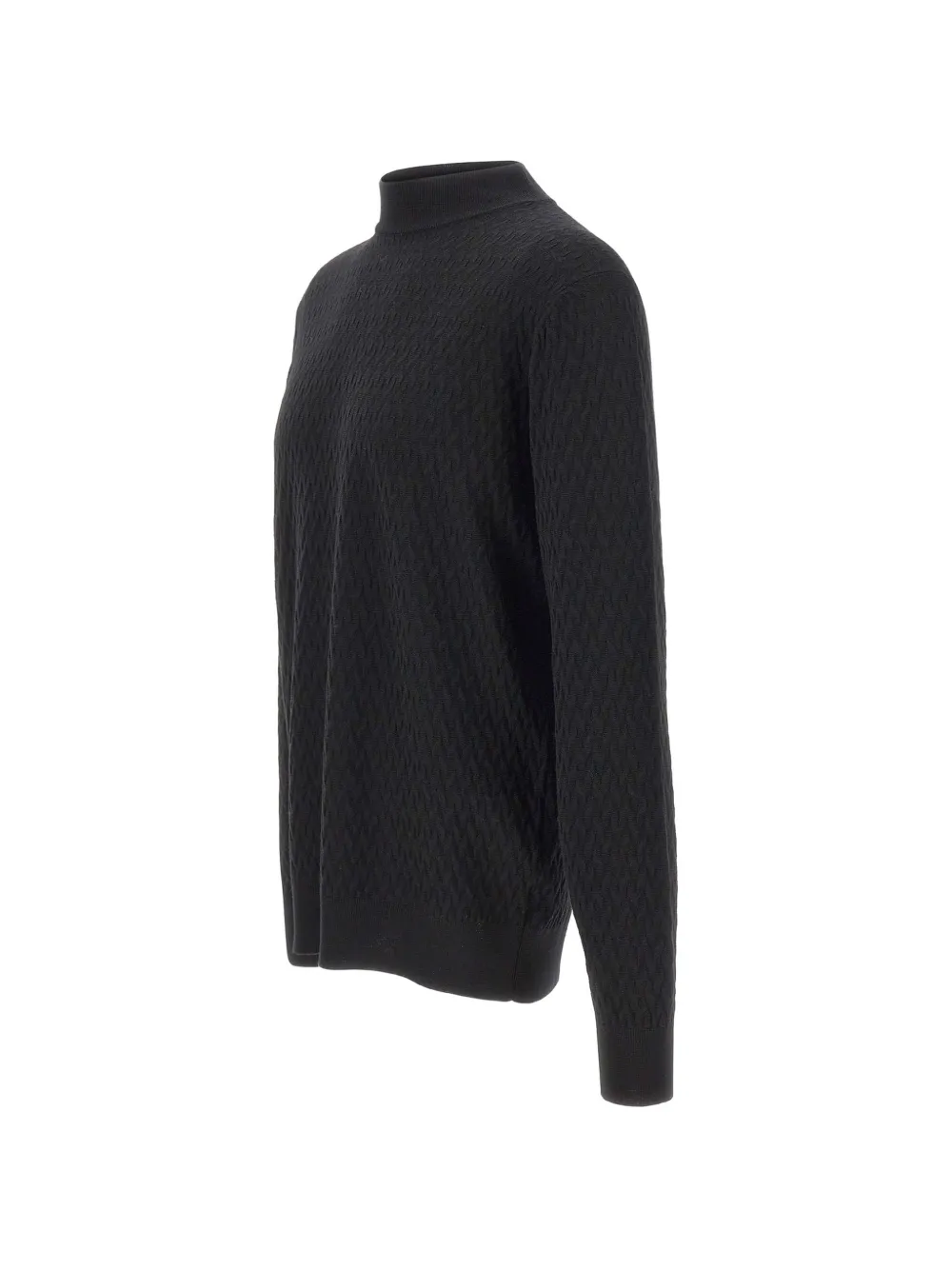 Filippo De Laurentiis mock-neck knit - Schwarz