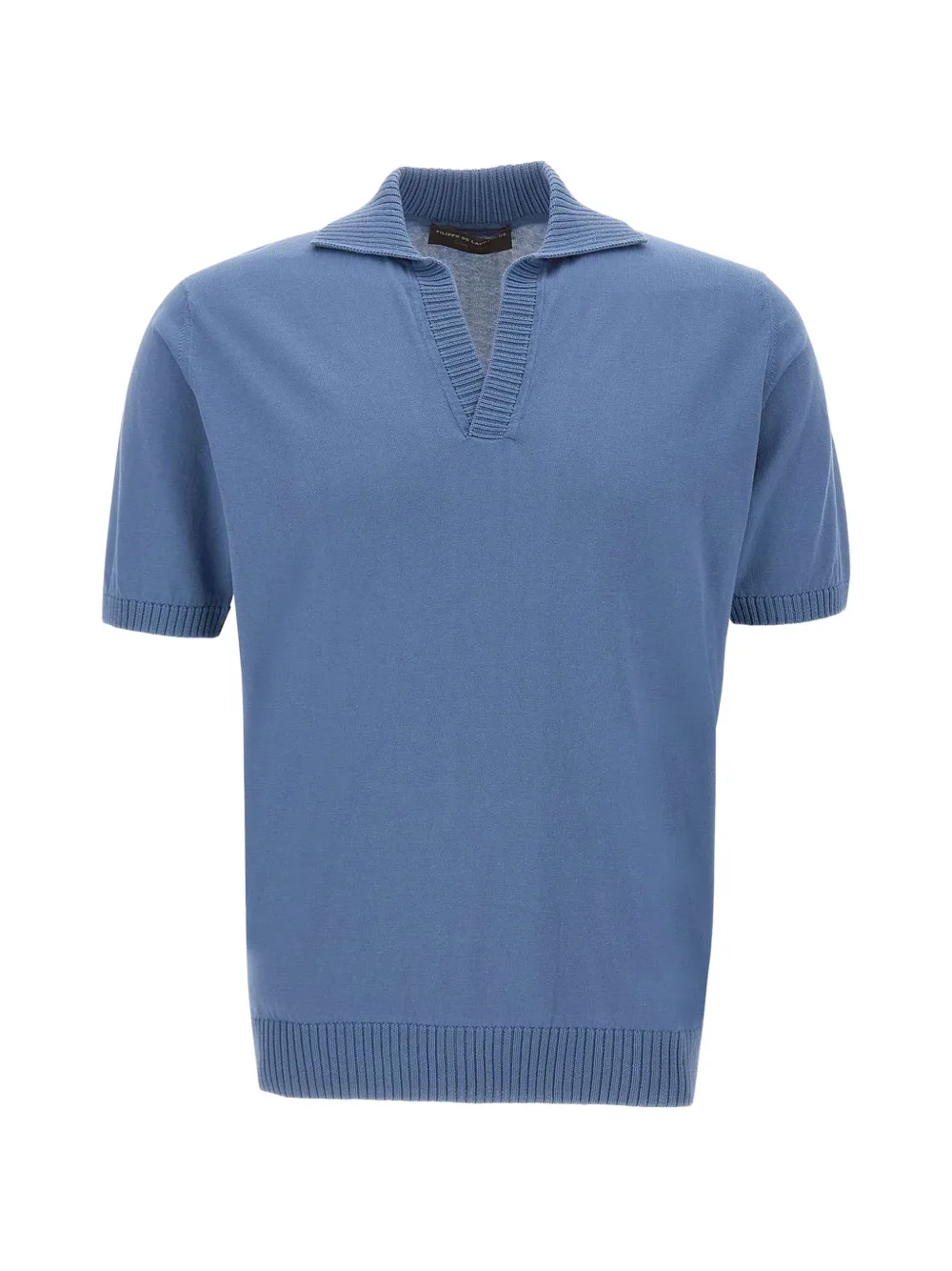 Filippo De Laurentiis Skipper ribbed-trim T-shirt