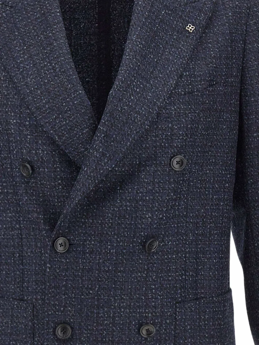 Tagliatore Blazer met dubbele rij knopen Blauw