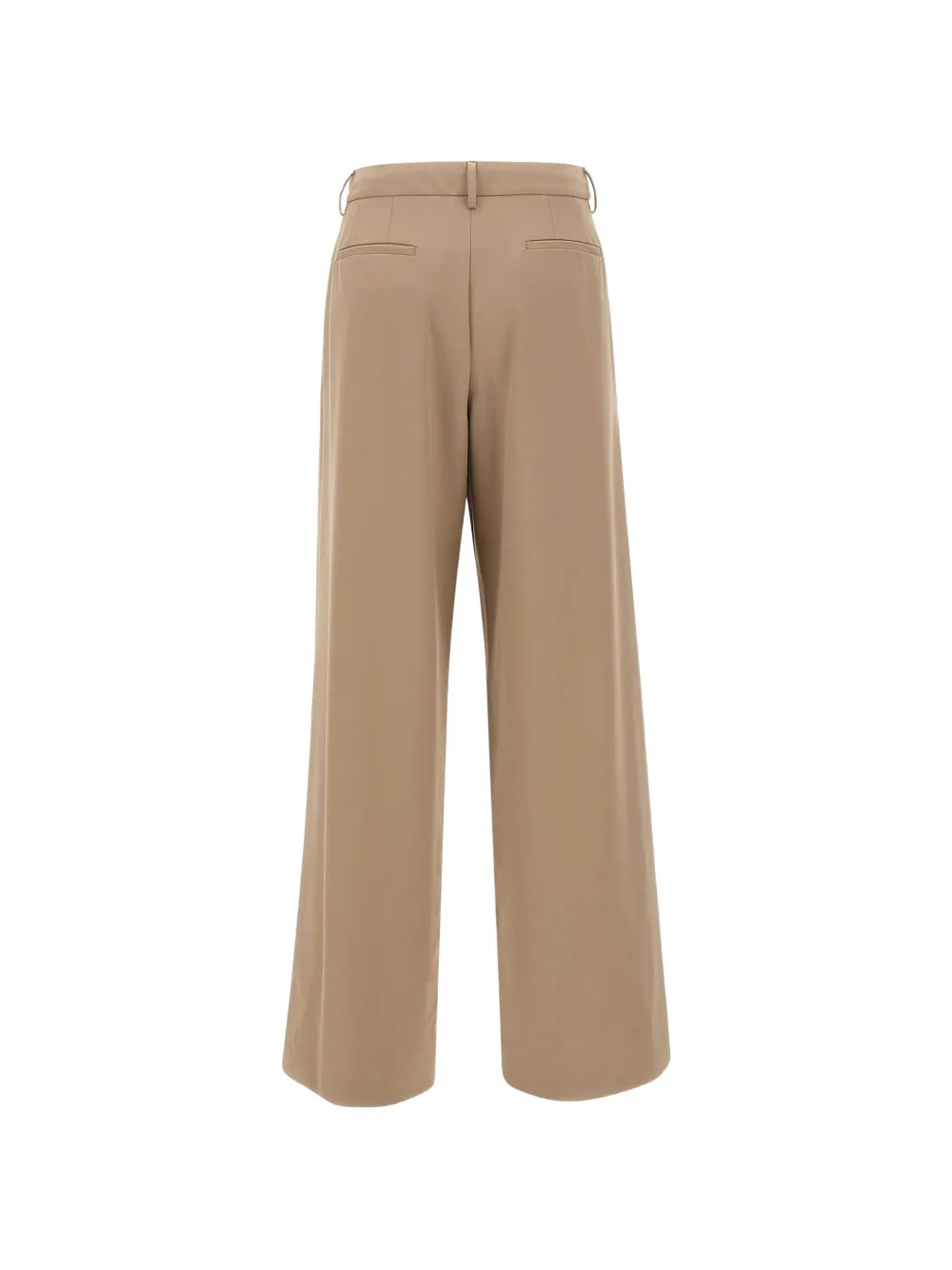 Fabiana Filippi Spoleto broek met wijde pijpen Beige