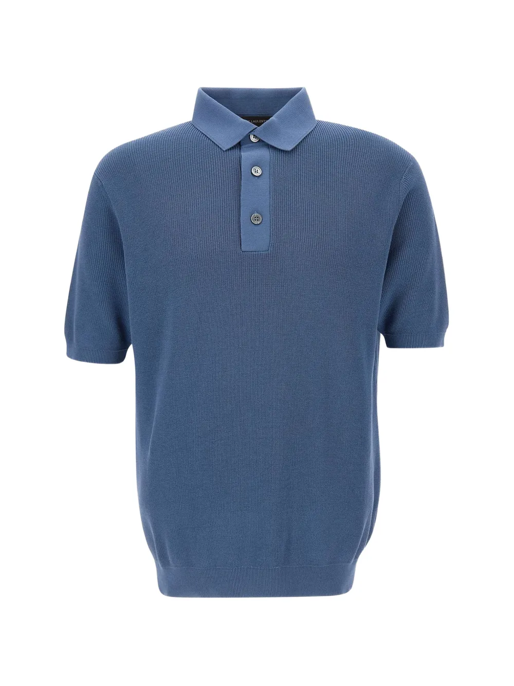 Filippo De Laurentiis Polo con cuciture - Blu