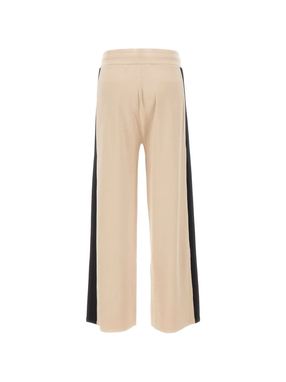 ELENA MIRÒ Broek met wijde pijpen Beige