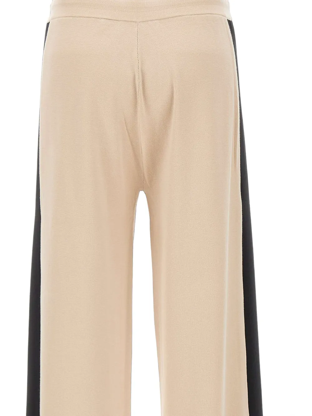 ELENA MIRÒ Broek met wijde pijpen Beige