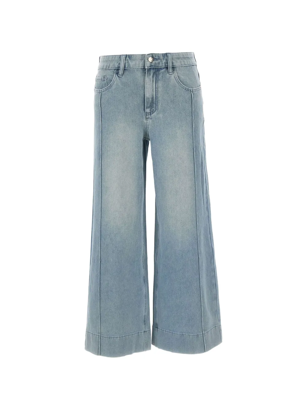 ELENA MIRÒ Mary washed jeans - Blau