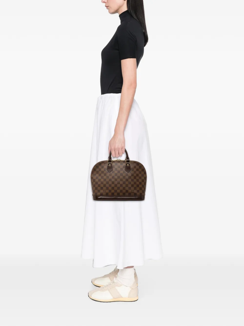 Louis Vuitton Pre-Owned 2006 Damier Ebene Alma PM handbag - Marrone