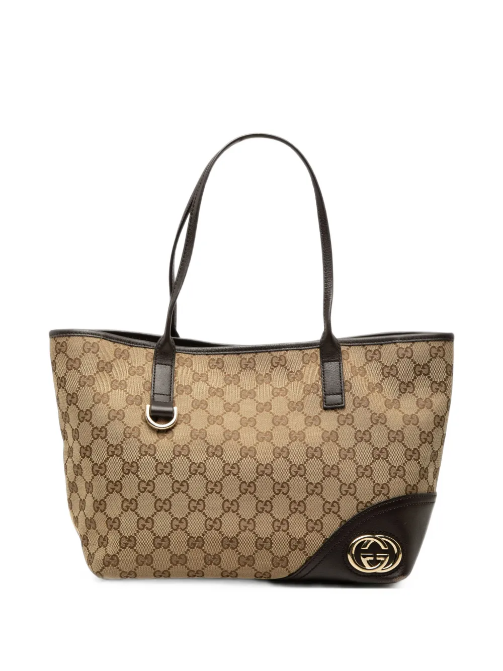 Gucci Pre-Owned 2000-2015 GG Canvas New Britt tote bag - Toni neutri