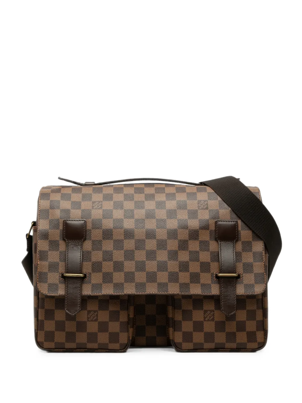 Louis Vuitton Pre-Owned Borsa a tracolla Broadway tela Damier Ebène 2003 - Marrone