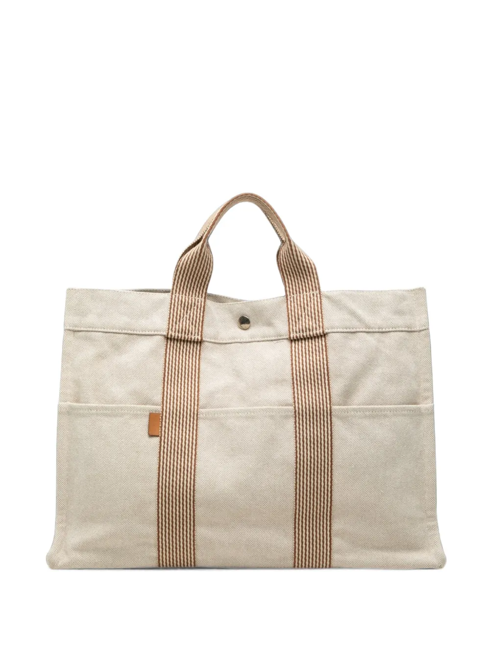 Hermès Pre-Owned 20th Century Fourre Tout MM Tote Bag aus Canvas - Nude