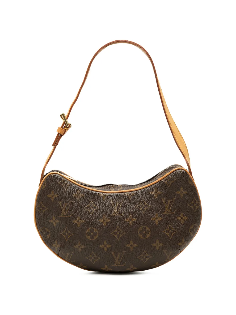 Louis Vuitton Pre-Owned 2000-2026 Monogram Croissant PM hobo bag in Brown