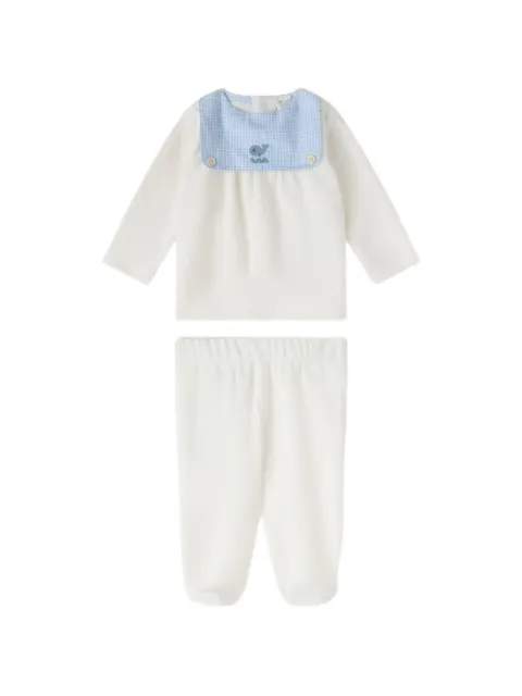 NANAN Set pantaloni a quadretti