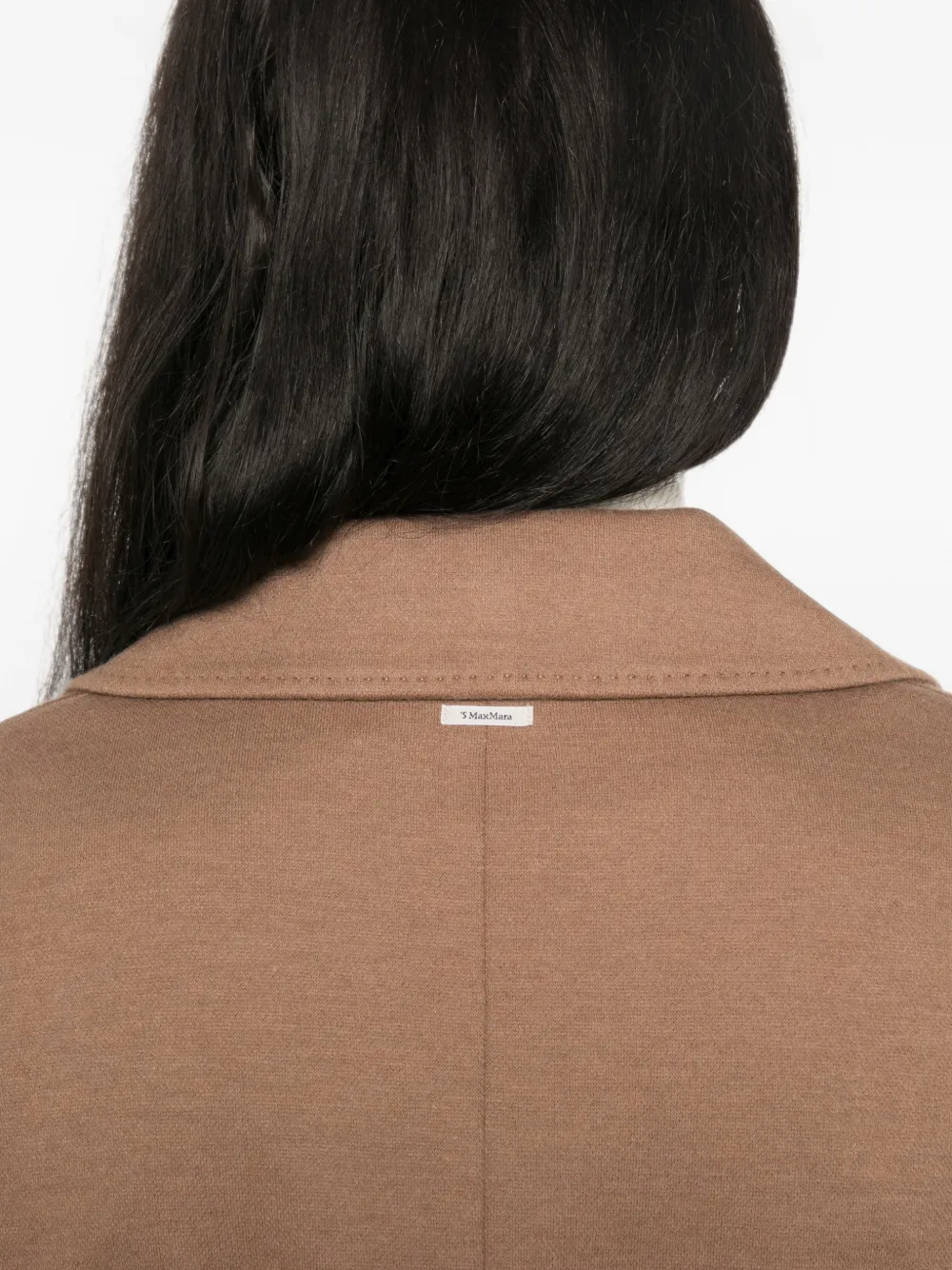 'S Max Mara Blazer met dubbele rij knopen Bruin