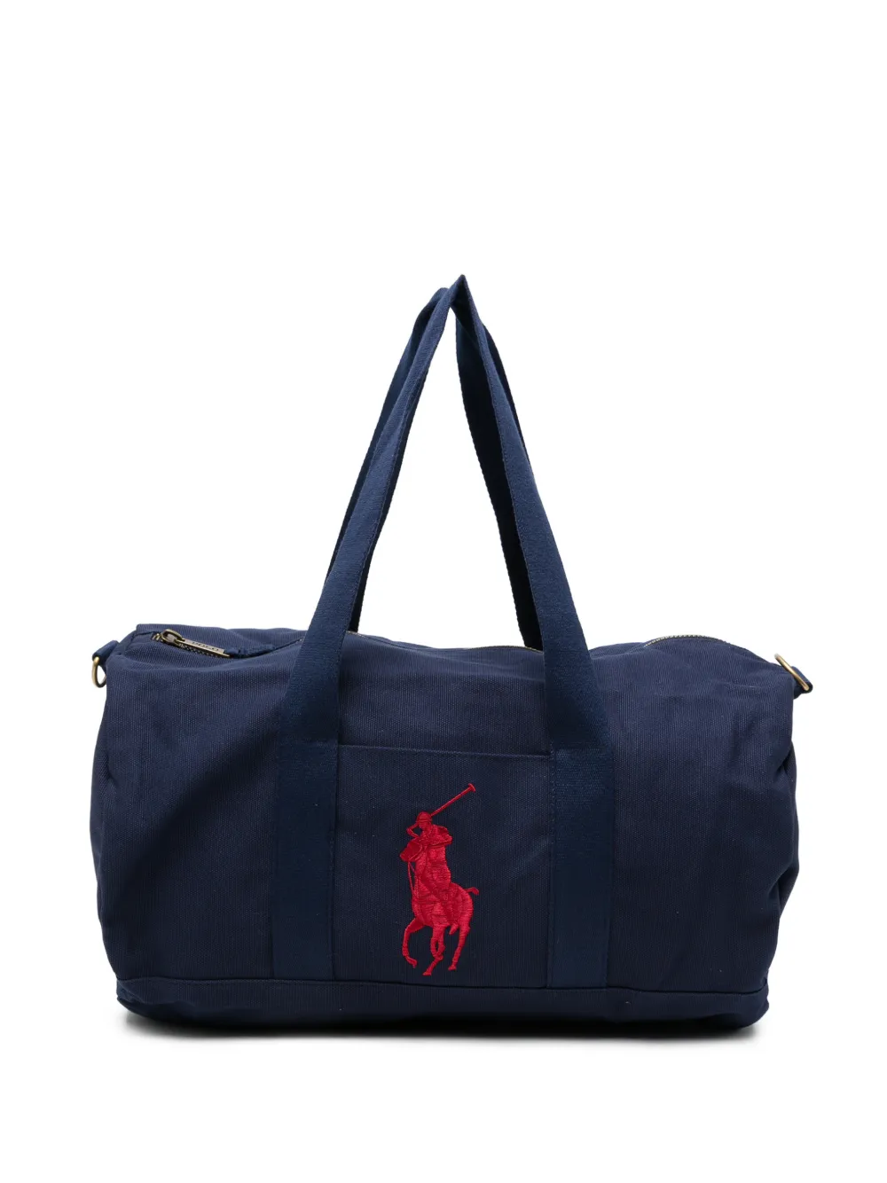 Polo Ralph Lauren Pony embroidered duffle holdalls bag - Blu