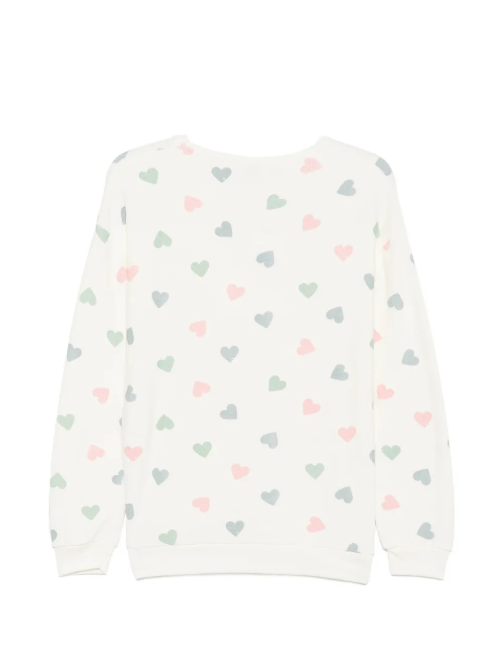 Petit Bateau Pyjama met hartpatroon Wit