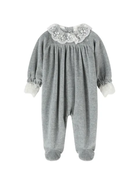 NANAN lace-trim ruffled pyjamas