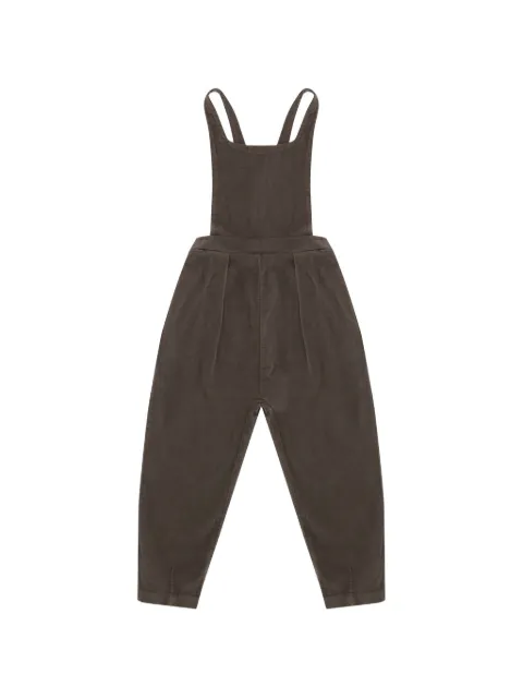 1+ In The Family pleated corduroy dungarees