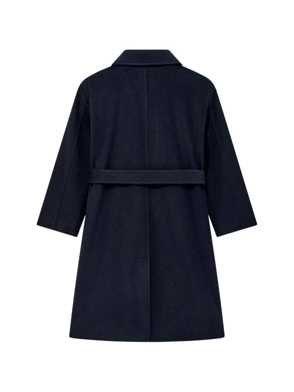 Emporio Armani Kids Jas met dubbele rij knopen Blauw