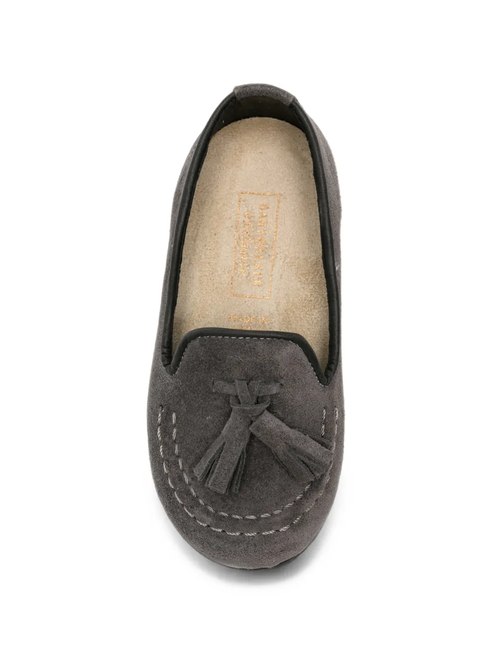 BabyWalker Loafers met kwastje Grijs