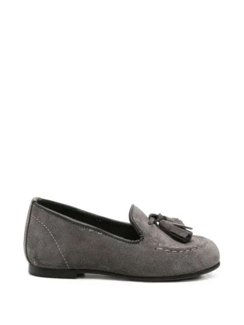 BabyWalker tassel-detail suede loafers
