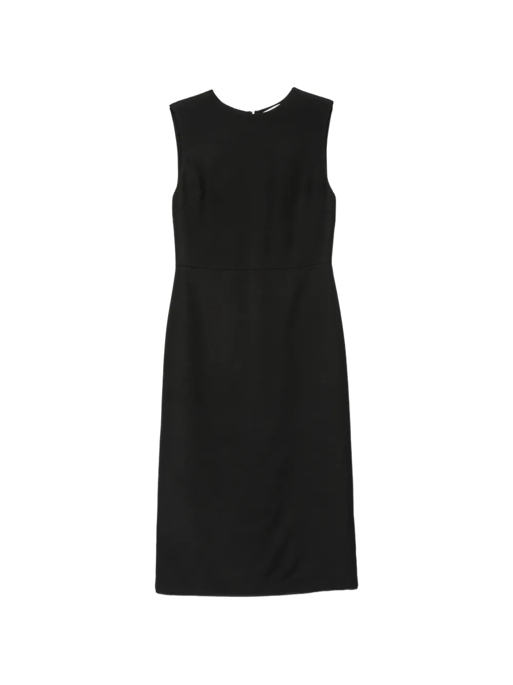 Liviana Conti sleeveless round-neck midi dress