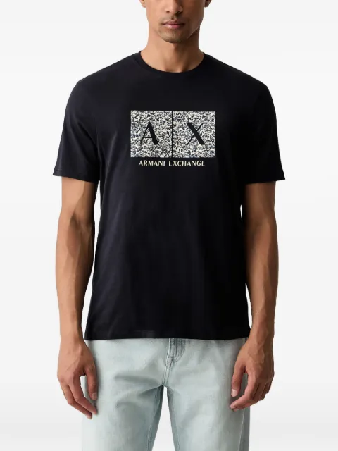 Armani Exchange logo-print short-sleeved T-shirt