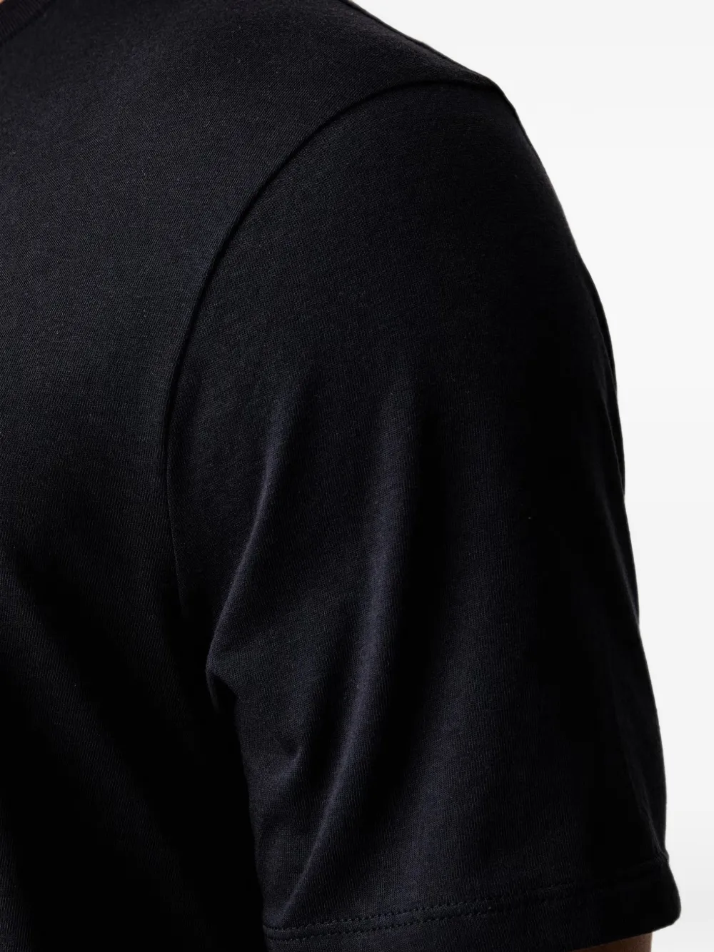 Armani Exchange T-shirt met logoprint Zwart