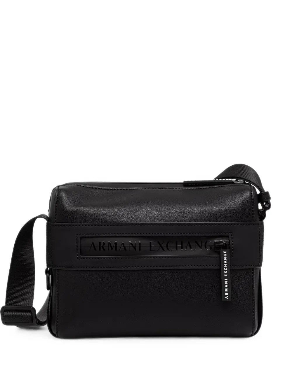 Armani Exchange logo-detail messenger bag - Schwarz