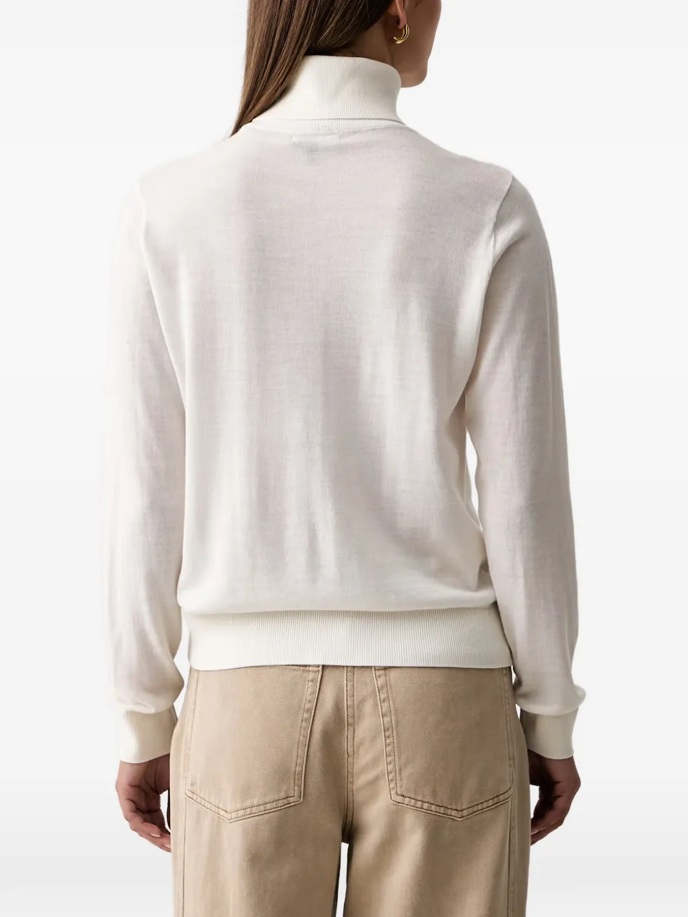 Armani Exchange Coltrui met geborduurd logo Wit