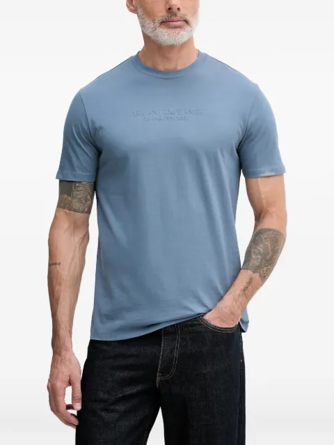 Armani Exchange logo-print crew-neck t-shirt