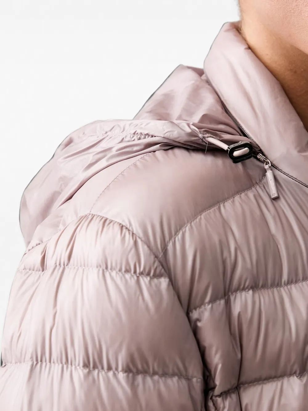 Armani Exchange Jack met capuchon Roze