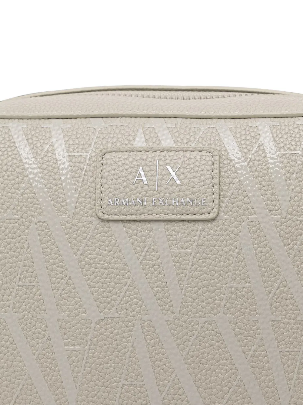 Armani Exchange Crossbodytas met logoprint Grijs