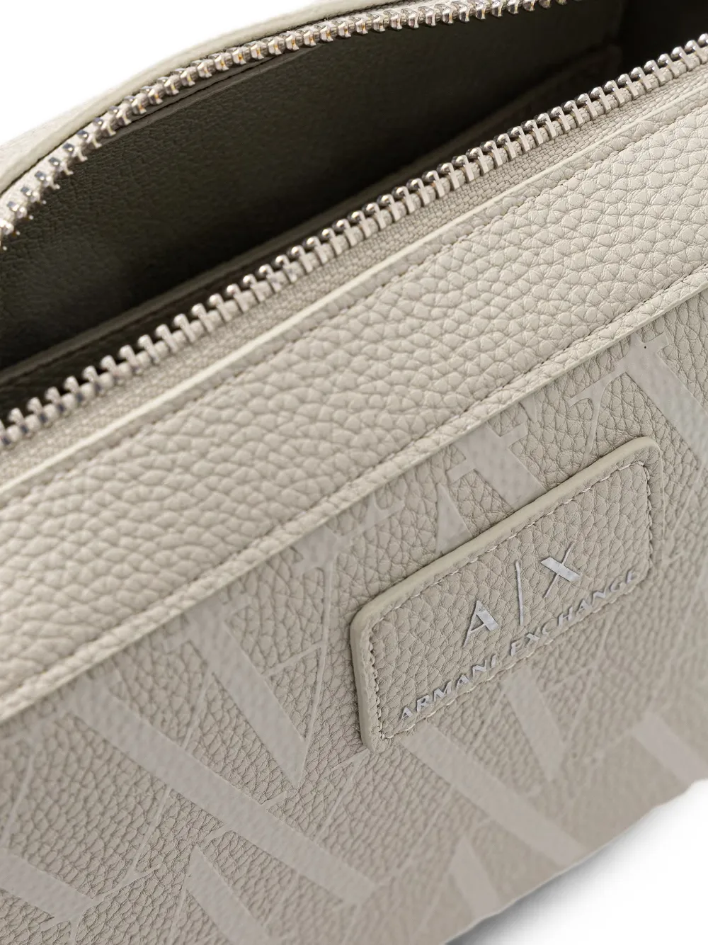 Armani Exchange Crossbodytas met logoprint Grijs