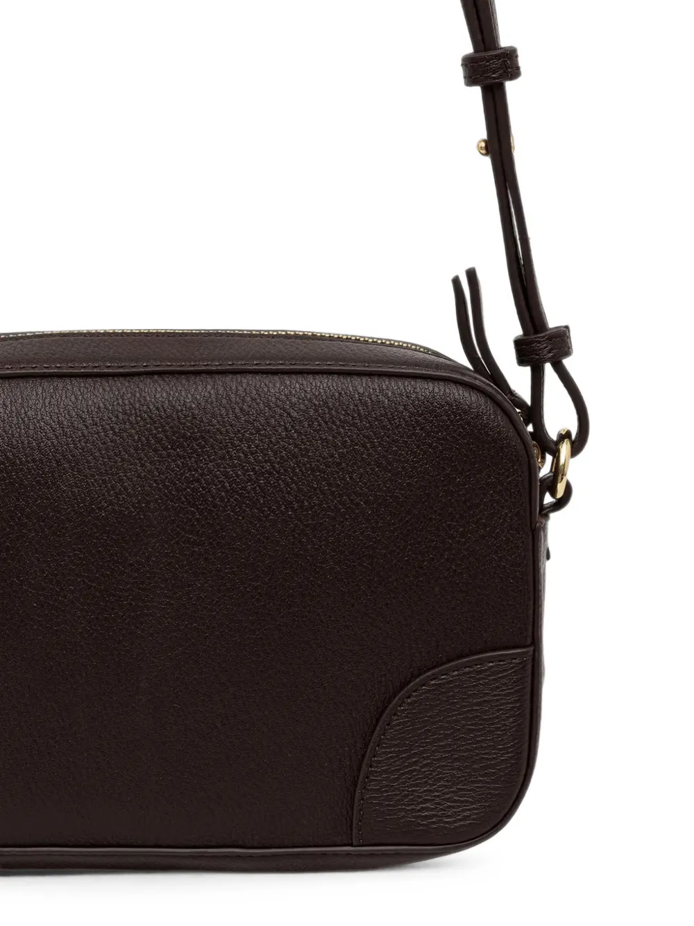 Armani Exchange Camera crossbodytas met logo-plakkaat Bruin