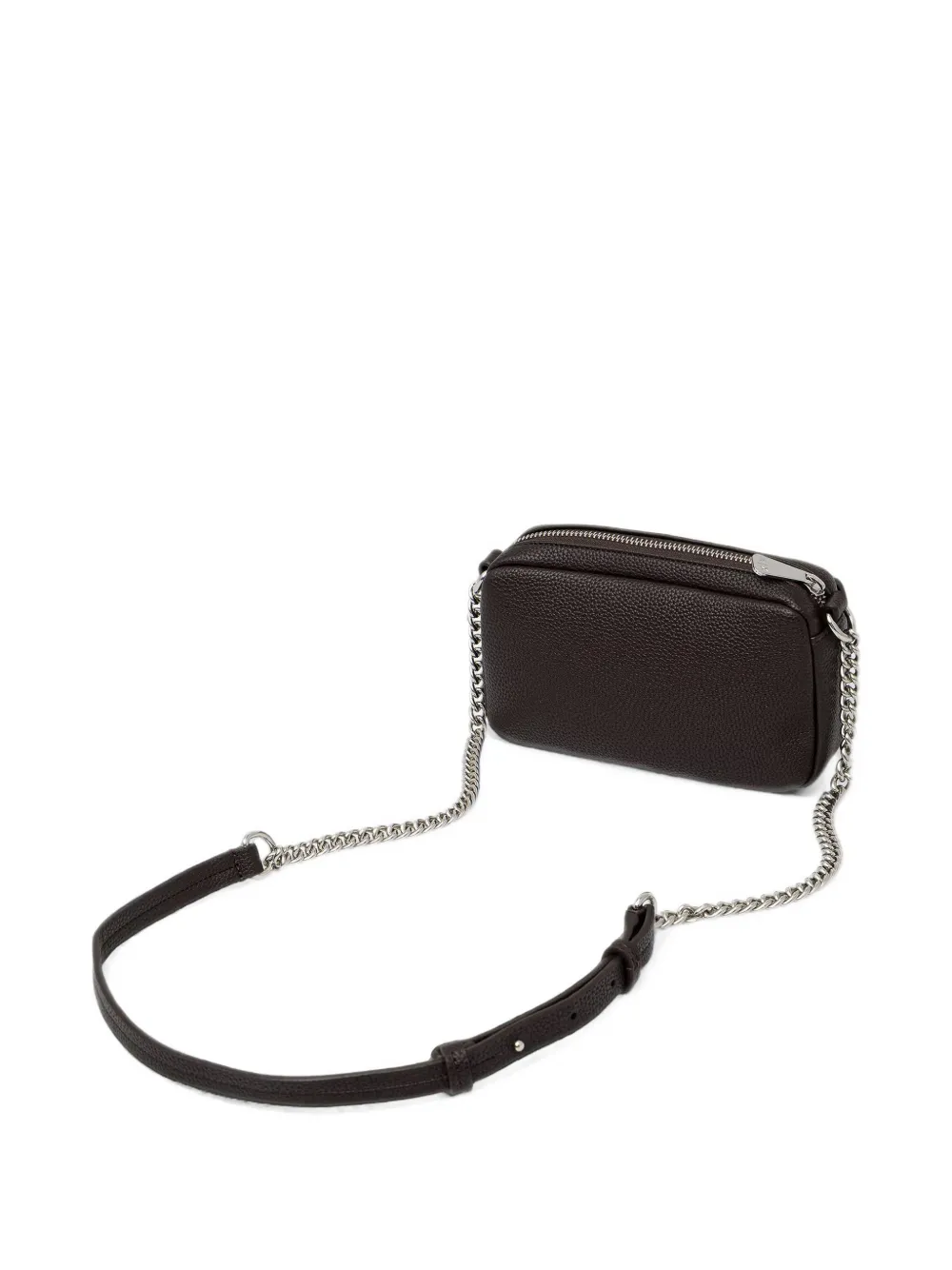 Armani Exchange Bewerkte crossbodytas met logoplakkaat Bruin