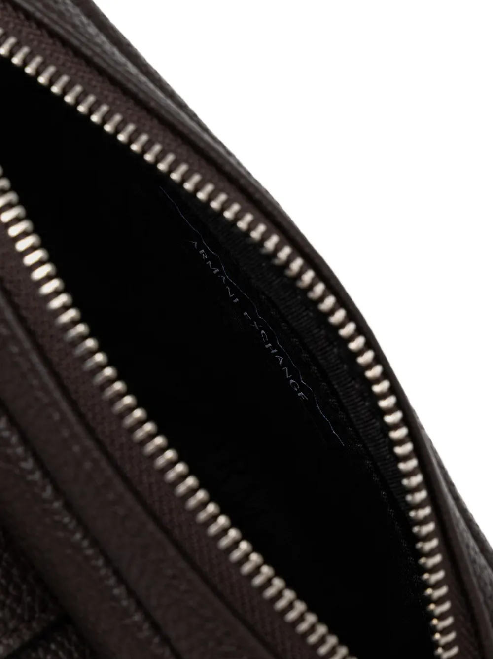 Armani Exchange Bewerkte crossbodytas met logoplakkaat Bruin