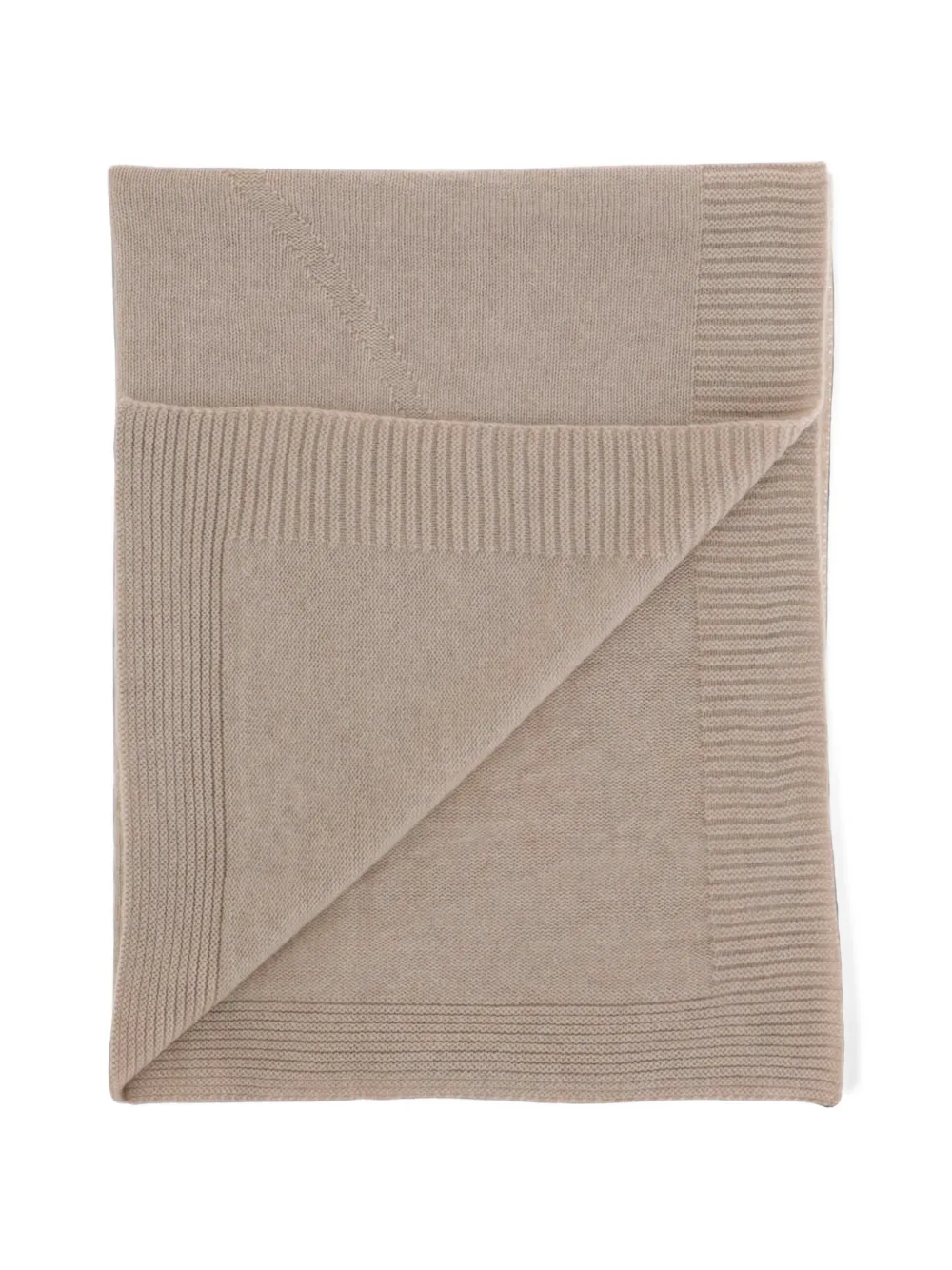 Tartine Et Chocolat Intarsia sjaal Beige