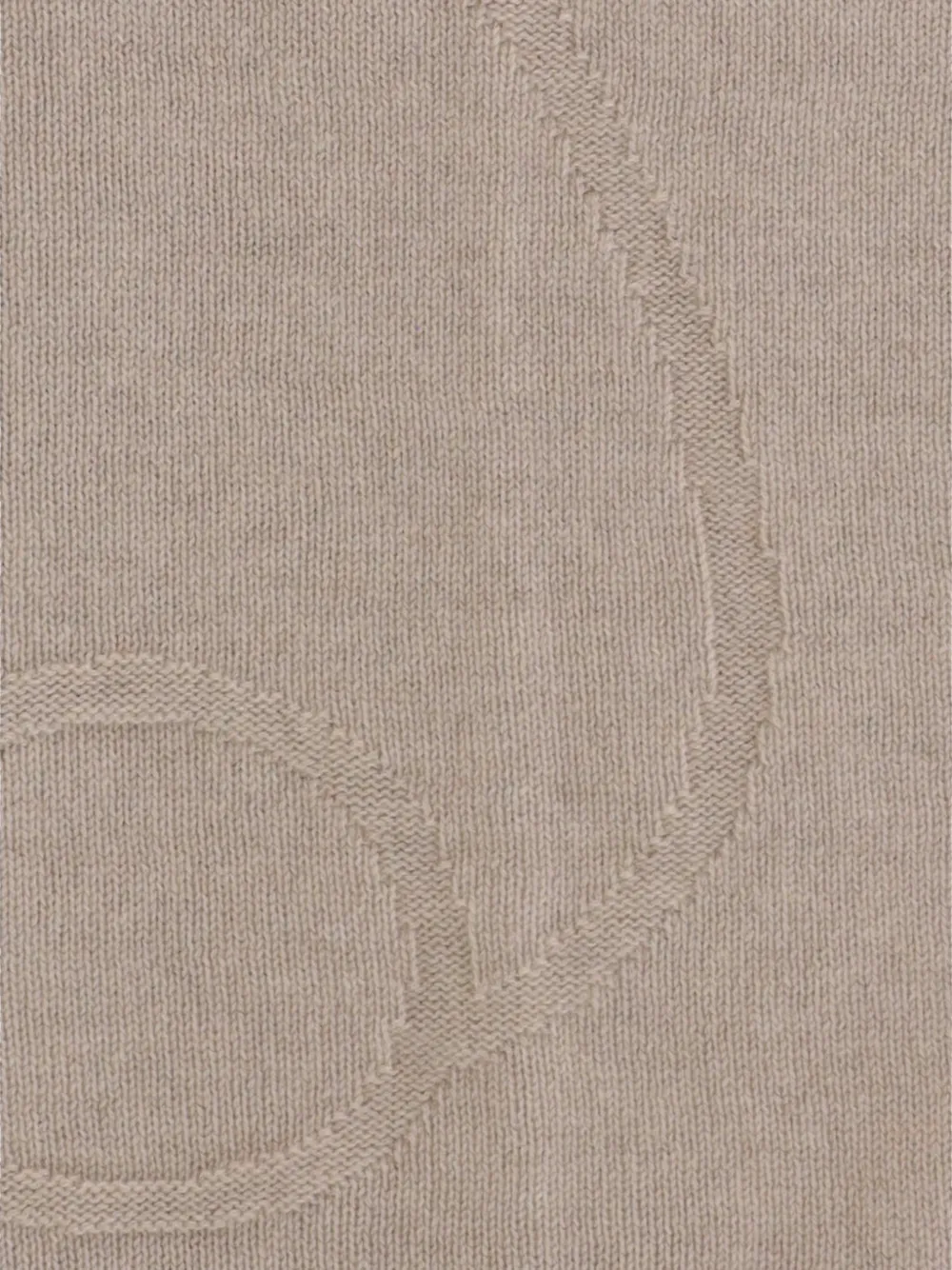 Tartine Et Chocolat Intarsia sjaal Beige