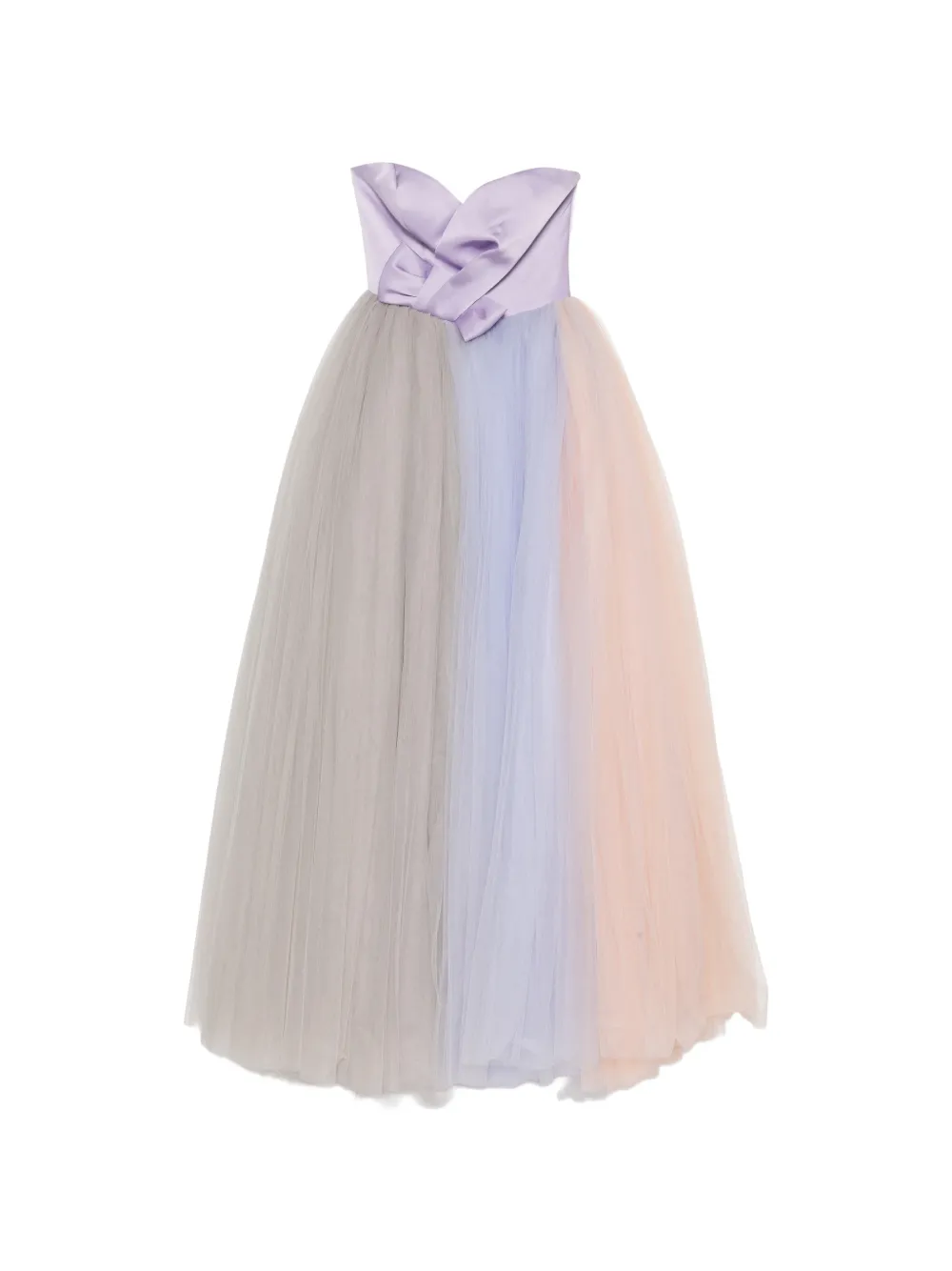 Viktor&Rolf Soir strapless rainbow tulle gown