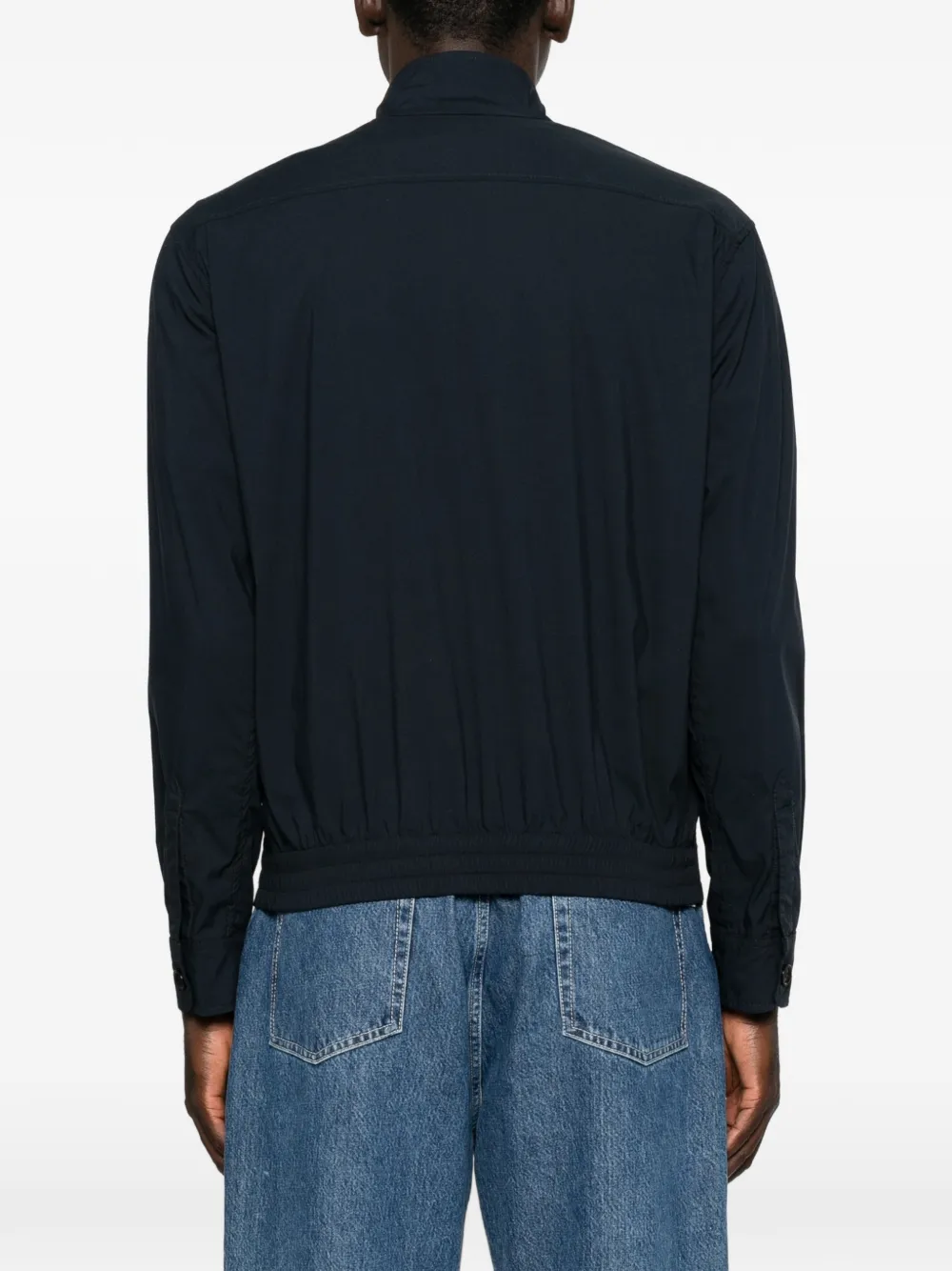 ASPESI Jack met hoge hals Blauw