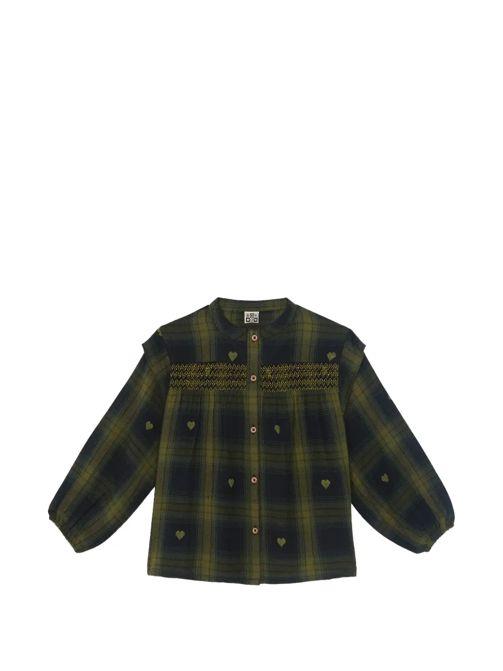 Bonton Camicia Mona a quadri - Nero