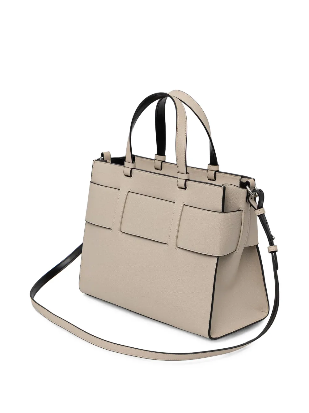 Armani Exchange Heuptas met logoplakkaat Beige