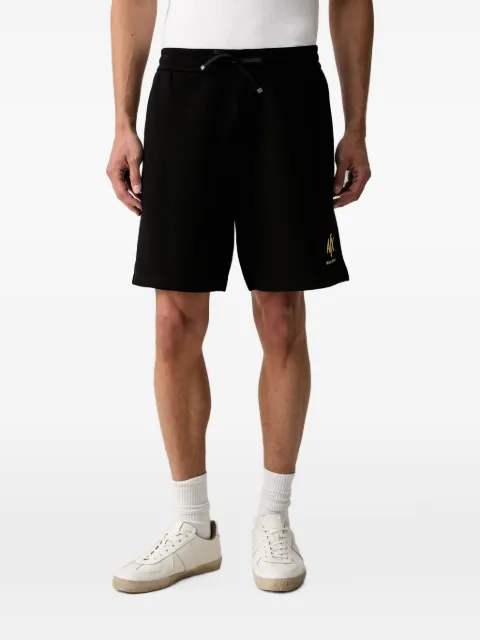 Armani Exchange logo-embroidered track shorts