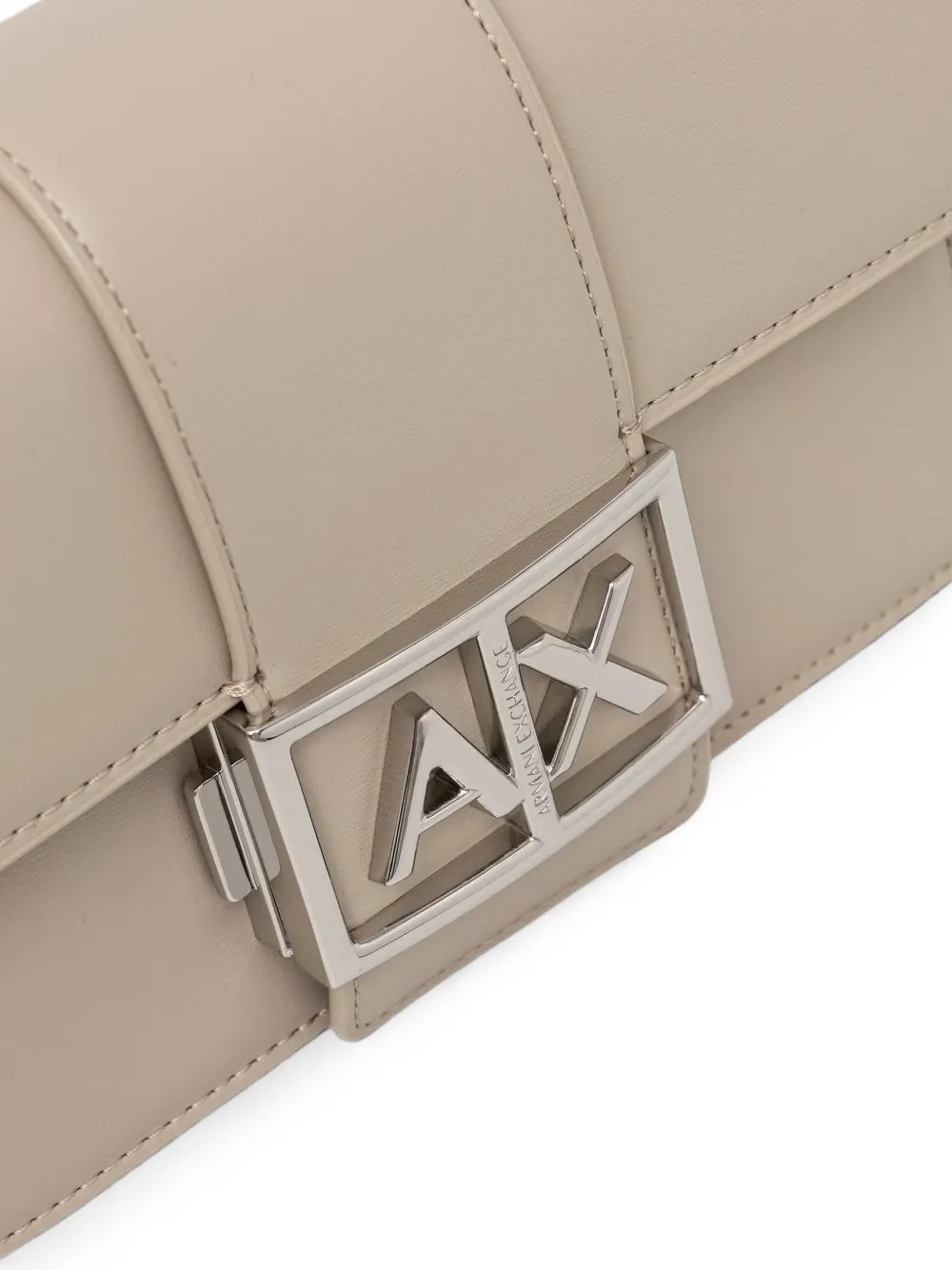 Armani Exchange Crossbodytas met logoplakkaat Wit