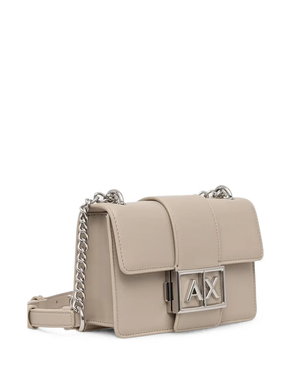 Armani Exchange Crossbodytas met logoplakkaat Wit