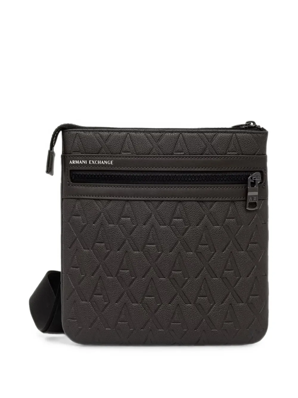 Armani Exchange Crossbodytas met logo-reliëf Bruin