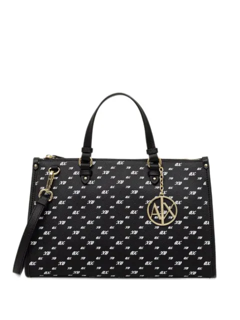 Armani Exchange bolso shopper con logo estampado
