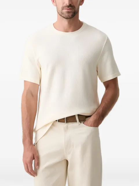 Barbour textured-knit T-shirt