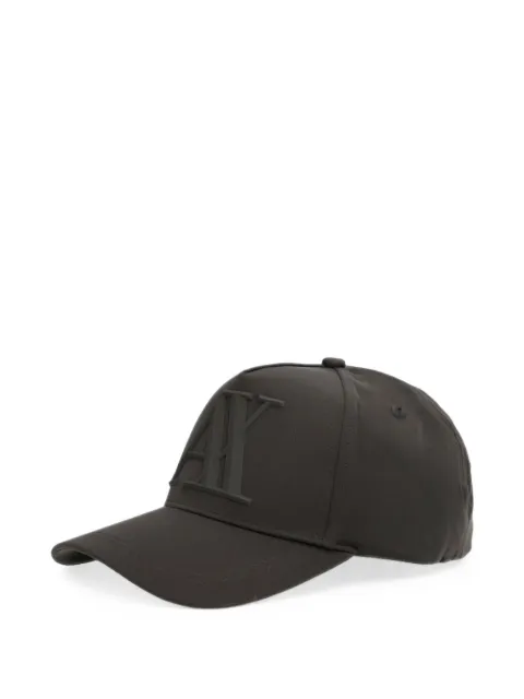 Armani Exchange embossed-logo baseball cap