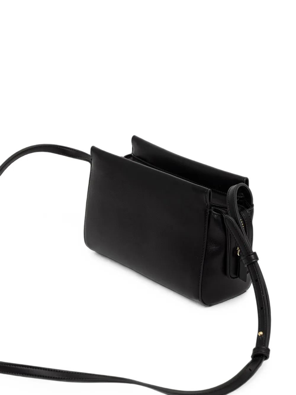 Armani Exchange padlock-detail cross body bag Zwart