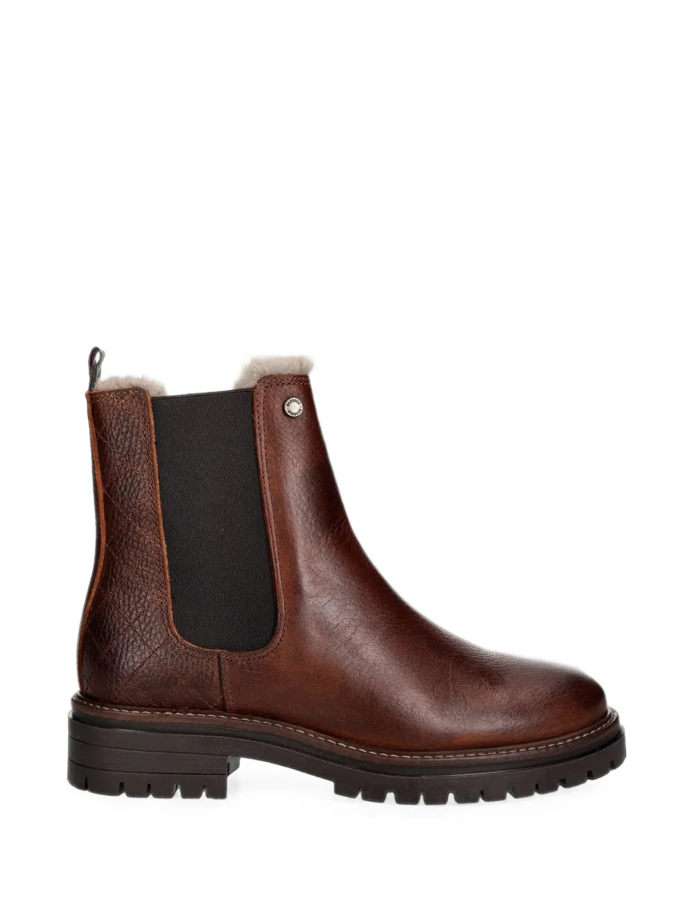 Barbour Evie quilted faux-fur boots Bruin